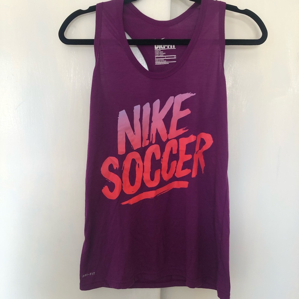 nike soccer dri fit tank